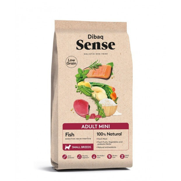 דיבאק סנס מופחת דגנים מיני סלמון 2 ק"ג - Low grain adult mini salmon