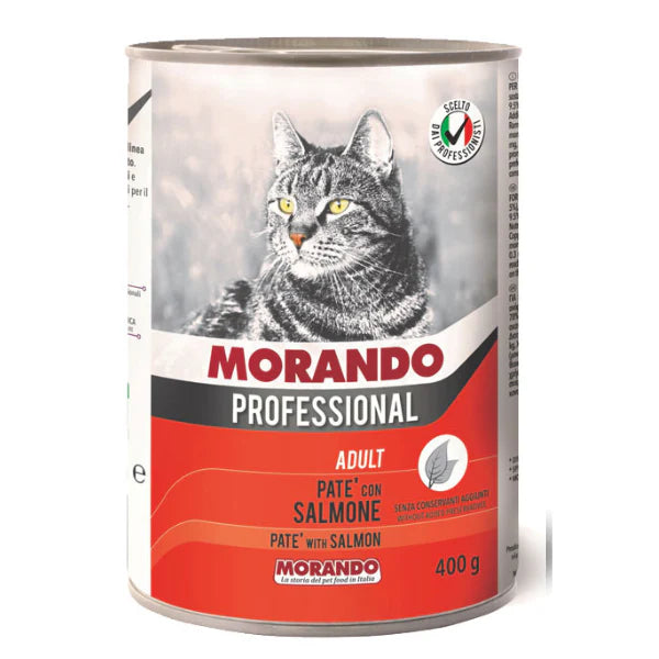 שימורים לחתול,Morando Professional, פטה סלמון 400 גר'