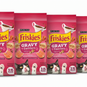 רביעיית פריסקיז Friskies Extra Crunch קראנצ'י מזון יבש לחתולים – סה"כ 5.6 ק"ג