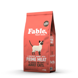 פייבל מזון יבש לחתולים בוגרים 2 ק"ג - PRIME MEAT