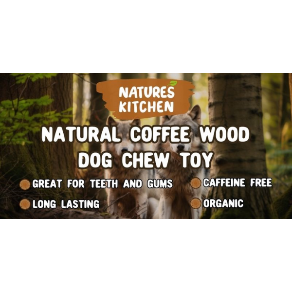 נייצר קיטשן Nature's Kitchen מקל לעיסה עץ קפה 100% טבעי - XXL – תמונה 2