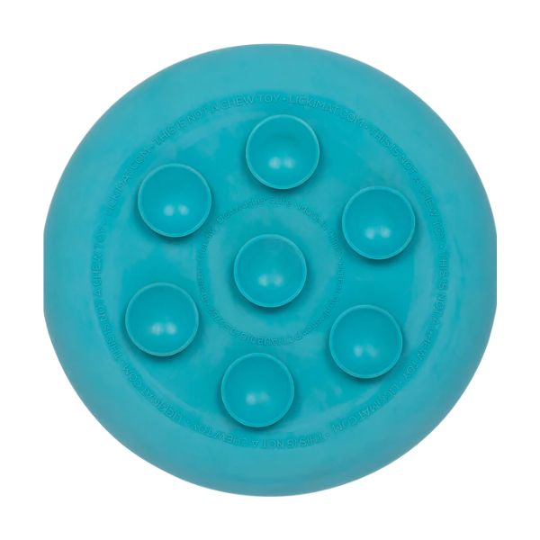 ליקי מט UFO קערת ליקוק והאכלה איטית טורקיז – תמונה 2