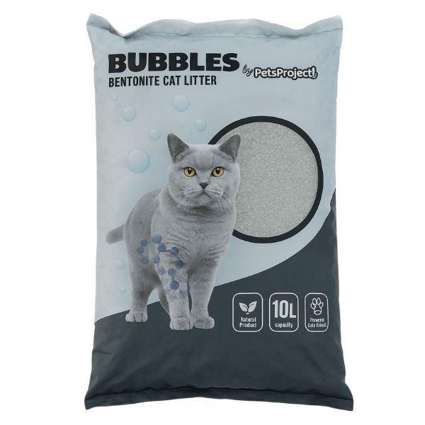 באבלס Pets Project חול לחתולים מתגבש טבעי ללא ריח - 10 ליטר