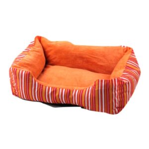 מיטה כתומה עם פסים 50X38 ס"מ - Pawise