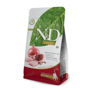 N&D נטורל אנד דלישס פריים עוף רימון *גורים* - 5 ק"ג