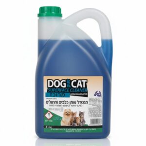 Dog&Cat - מנטרל ריחות שתן כלבים וחתולים חומר מרוכז לגינה / מרפסת ושטחים גדולים בניחוח אקו בלו - 2 ליטר