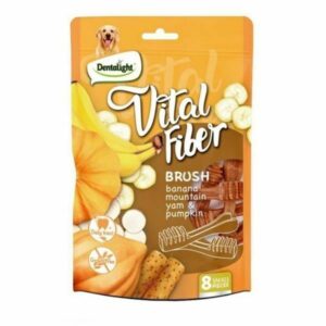 Vital Fiber Brush - חטיף דנטלי מברשות שיניים קטנות בננה בטטה