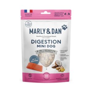 חטיף פונקיציונלי MARLY&DAN נגיסי לסיוע בעיכול ובחילות - 50 גרם