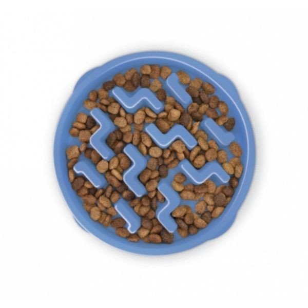 קערה להאכלה איטית Outward Hound סגולה – תמונה 2