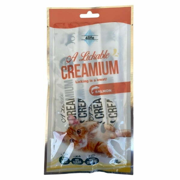 4Life Creamium חטיף נוזלי לחתולים סלמון