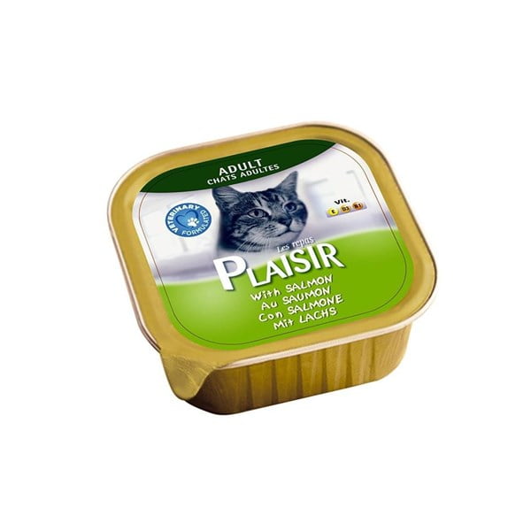 פלסיר מעדן פטה עם סלמון 100 גרם לחתולים – תמונה 2