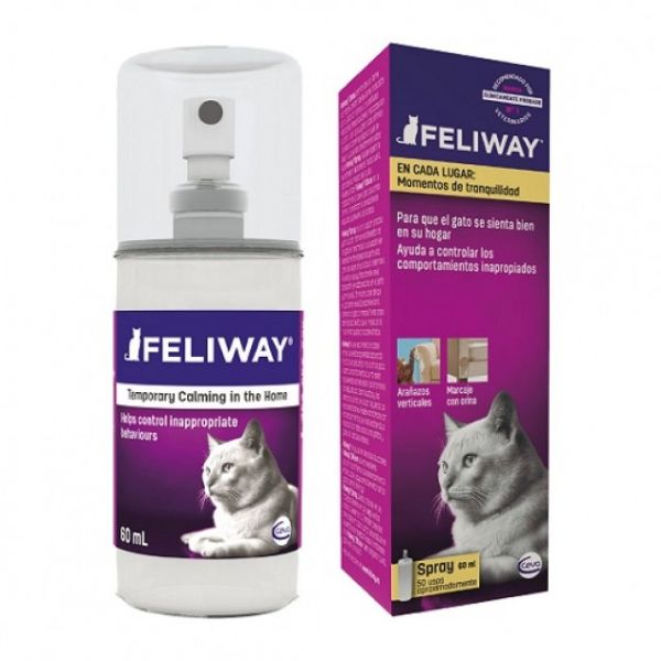 תרסיס לחתול Feliway להרגעה 60 מ"ל – תמונה 2