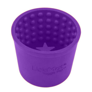 ליקי מט Yoggie Pot כוס האכלה וליקוק - סגול