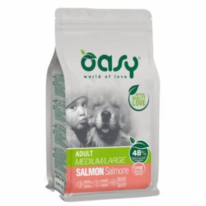אואסי Oasy מזון כלבים סלמון 12 ק"ג