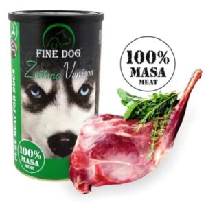 Fine dog מעדן פטה לכלבים צבי - 1200 גרם