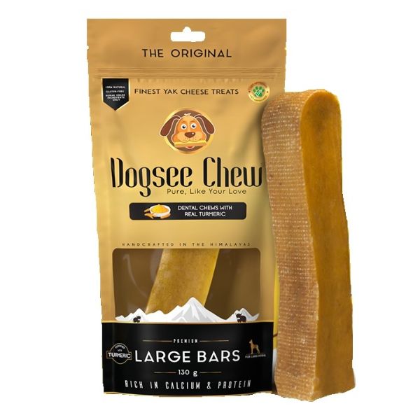 דוגסי צ'ו חטיף לעיסה Dogsee Chew עצם יאק 1 יח' גדולה
