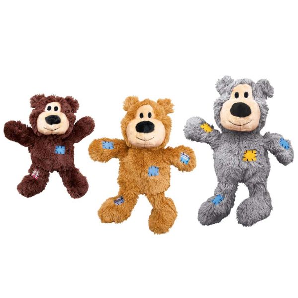 קונג Wild Knots - בובת דוב עם חבל פנימי M/L – תמונה 4