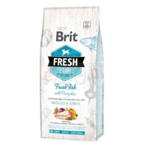 בריט פרש כלב בוגר גזע גדול דגים ועוף - 12 ק”ג Brit Fresh